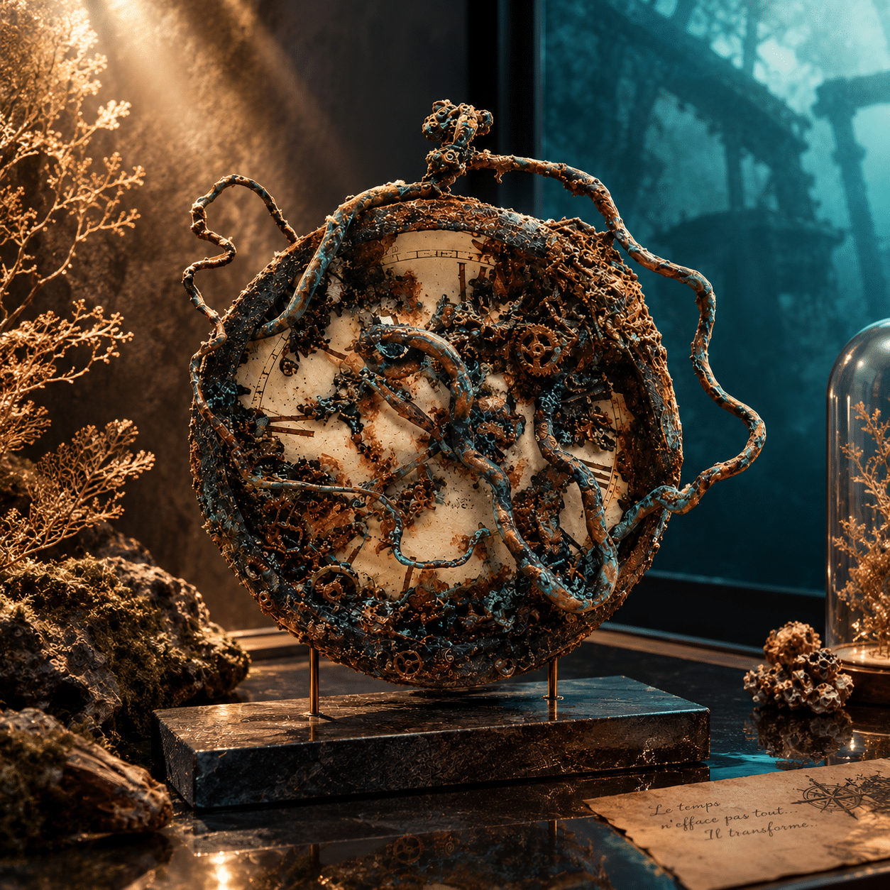 horloge surspendue de l'atlantide #36